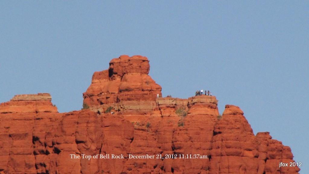 Top of Bell Rock December 21, 2012